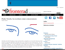 Tablet Screenshot of fronterad.com